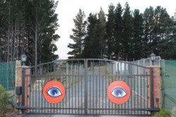 Automated gate installed by Maathuis Electrical