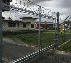 Automated gate installed by Maathuis Electrical